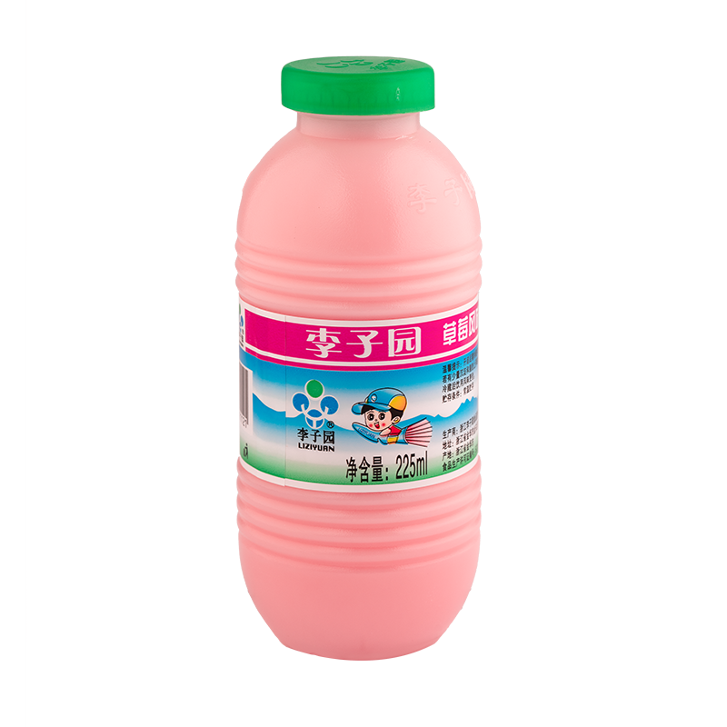 草(cǎo)莓风味乳饮料，单瓶净含量225ml